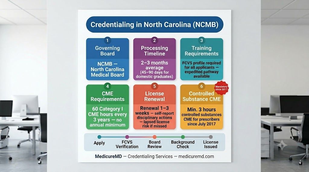 Credentialing In Georgia vs North Carolina
