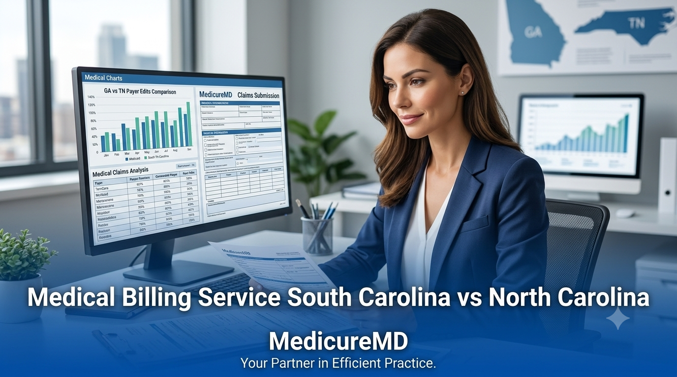 Difference between Medical Billing Service South Carolina vs North Carolina