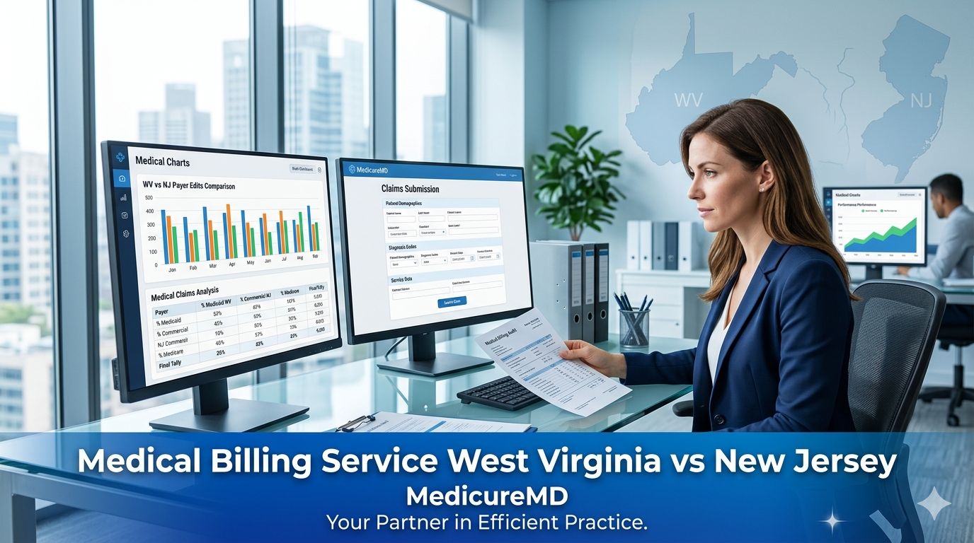 Difference between Medical Billing Services West Virginia vs New Jersey