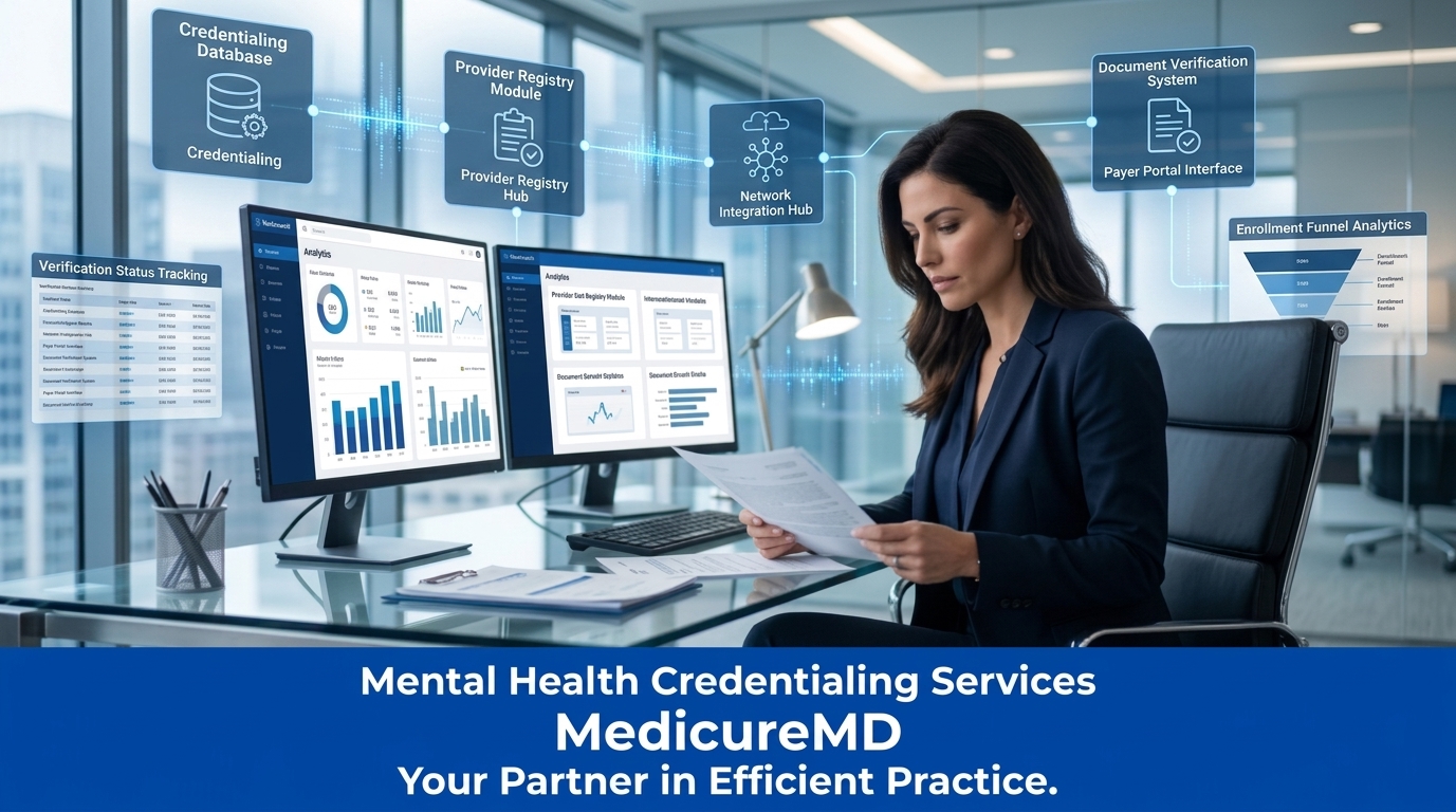 MedicureMD Mental Health Credentialing Services