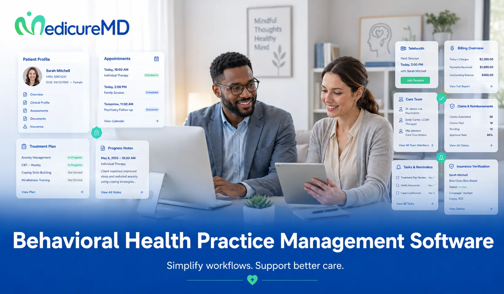 Behavioral Health Practice Management Software
