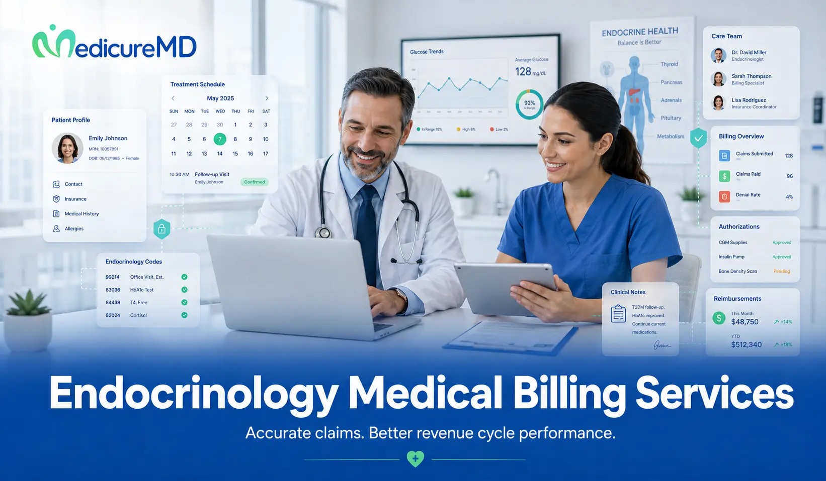 Endocrinology Medical Billing Services