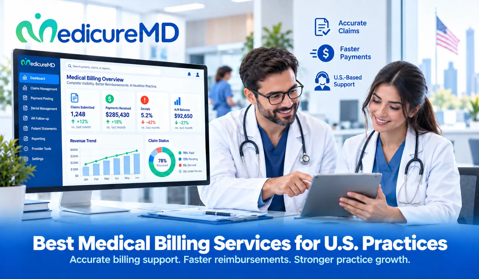 Best Medical Billing Services 4 Best Medical Billing Services for U.S. Practices