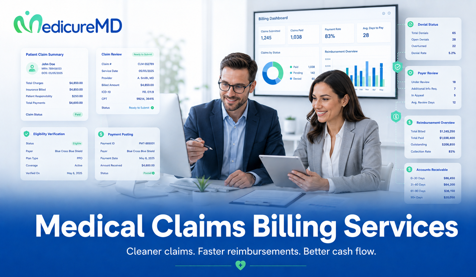 How Medical Claims Billing Services Help Reduce Claim Rejections and Delays