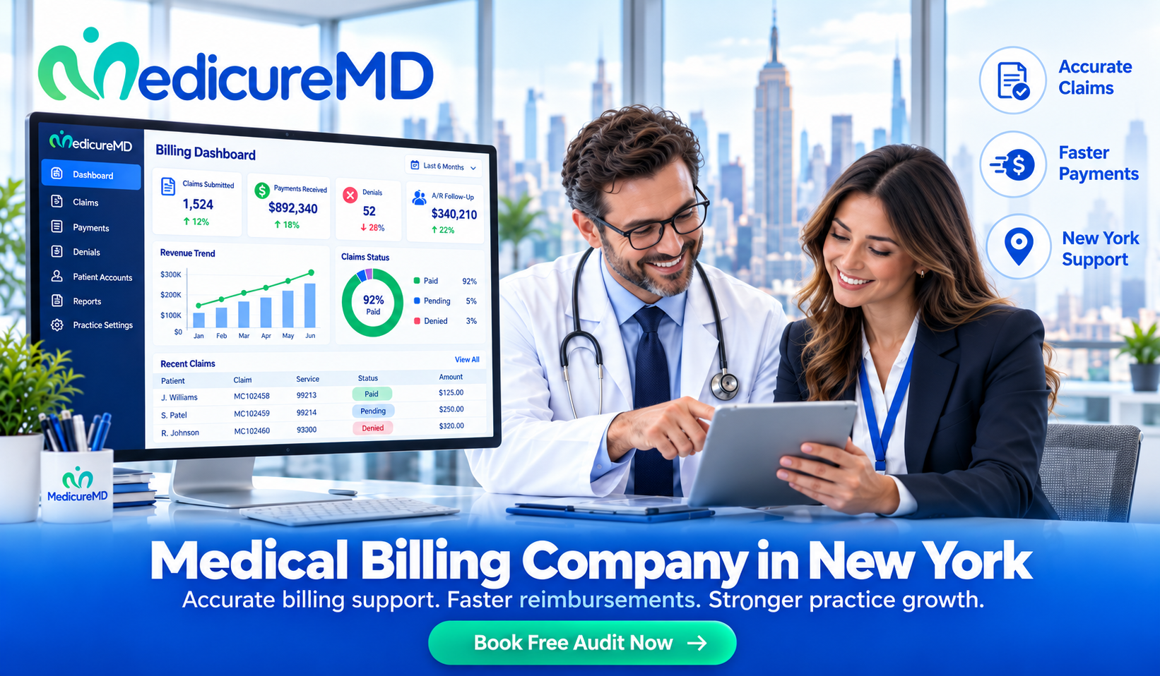 Medical Billing Company in New York